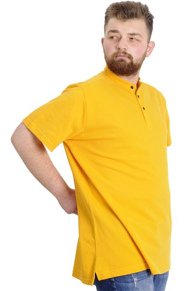 ModeXL Ανδρικό μπλουζάκι μεγάλου μεγέθους - Mode XL - Δικαστικό γιακά - Md Logo