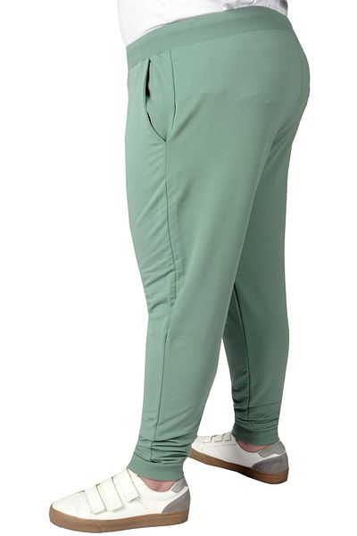 ModeXL Mode Xl Φούτερ μεγάλου μεγέθους με στάμπα 20507 Πράσινη