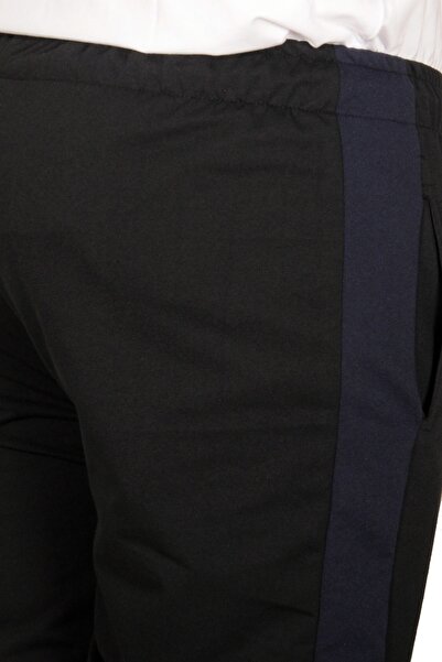 ModeXL Mode Xl Φούτερ μεγάλου μεγέθους Recycle Elastic B21012 Μαύρο