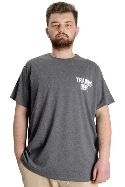 ModeXL Mode Xl Ανδρικό T-shirt Training Dept 23128 Antramelange