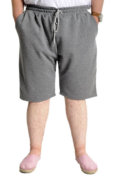 ModeXL Ανδρικό σορτς Mode XL Plus Size INTERLOK 23515 Grimelange