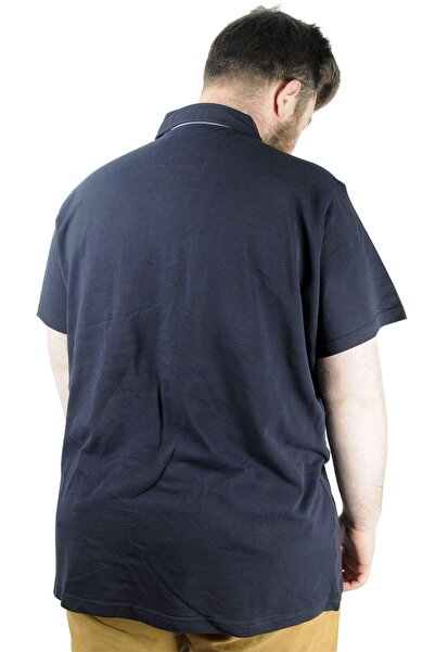 ModeXL Mode Xl Ανδρικό T-shirt Polo Mdx Club 22305 Navy Blue