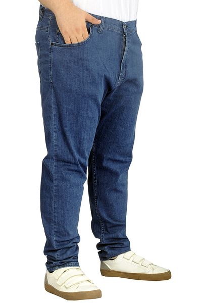 ModeXL Ανδρικά μπλε τζιν - μεγάλο μέγεθος, Mode XL, Armina 22905