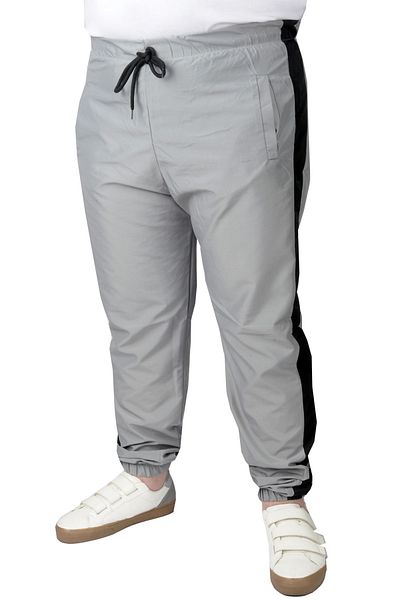 ModeXL Mode Xl Large Size Sweatpants Parachute 22511 Γκρι