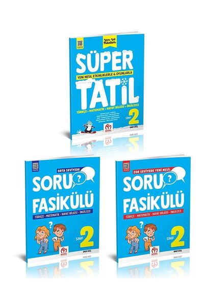 Model Yayınları 2. Sınıf Süper Yarıyıl Tatil Seti Model 2024