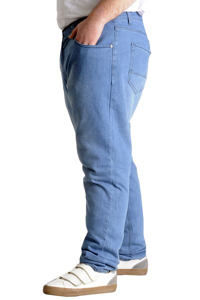 ModeXL Large Size Men's Jeans - Marwel Noche Blue 22940k Blue