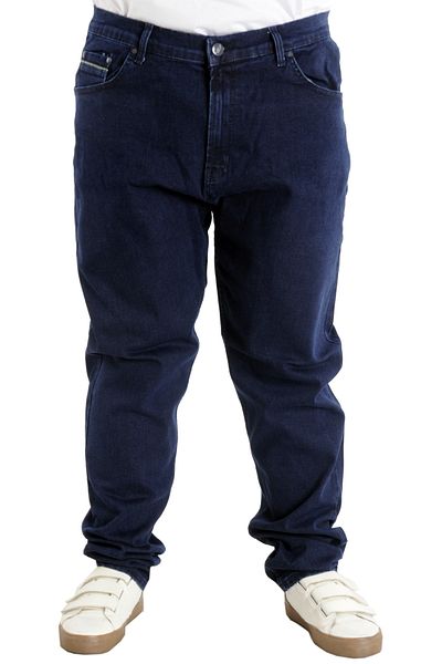 ModeXL Mode Xl Plus Size férfi farmer nadrág klasszikus 5 zsebes Paraguay 22931 sötétkék
