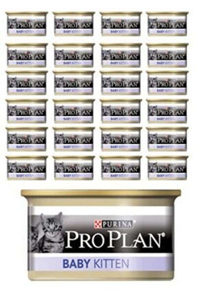 Pro Plan Pro Plan Baby Kitten Tavuklu Konserve Yavru Kedi Maması 85 gr x 24 Adet