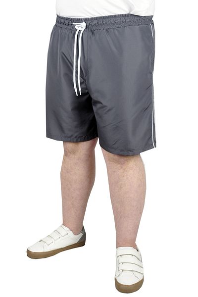 ModeXL شورت سباحة رجالي مقاس كبير من Mode Xl باللون الأبيض 21451 أنثراسايت
