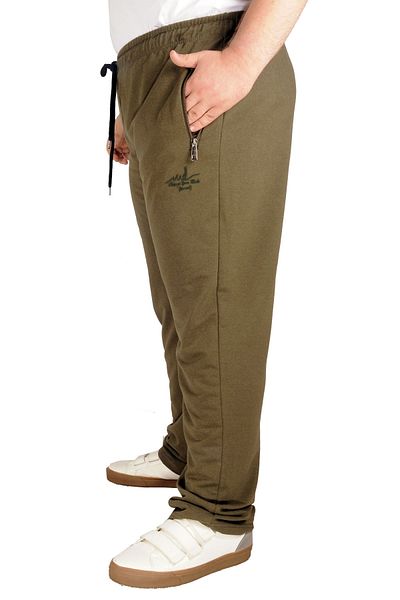 ModeXL Mode Xl Ανδρικό Φούτερ Recycle με φερμουάρ B21017 Khaki