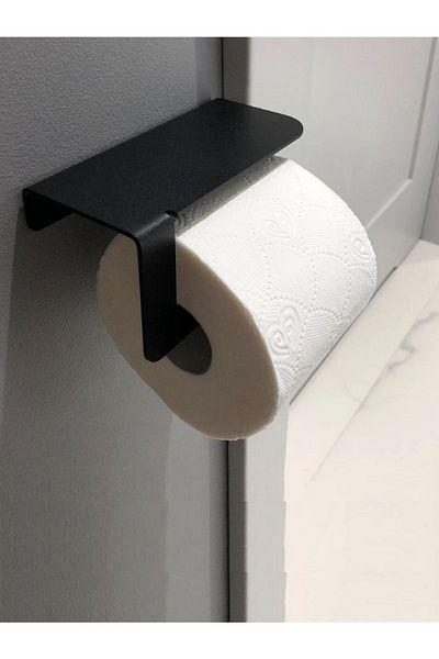 MEBA Μεταλλική βάση για ρολό τουαλέτας Κρεμάστρα χαρτιού υγείας με βάση τηλεφώνου