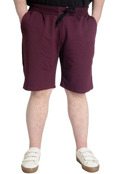 ModeXL Mode XL Large Size Men's Capri Side Pocket MULINE 20501 Plum