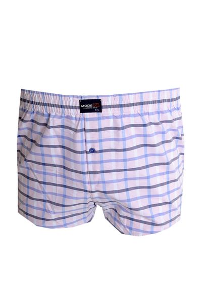 ModeXL Mode Xl Ανδρικό Boxer με σχέδιο Poplin 6348 Μωβ