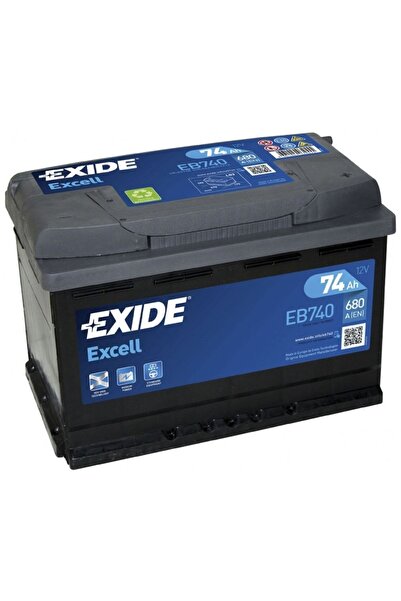 EXIDE 74 Ah 680 A(EN) Akü