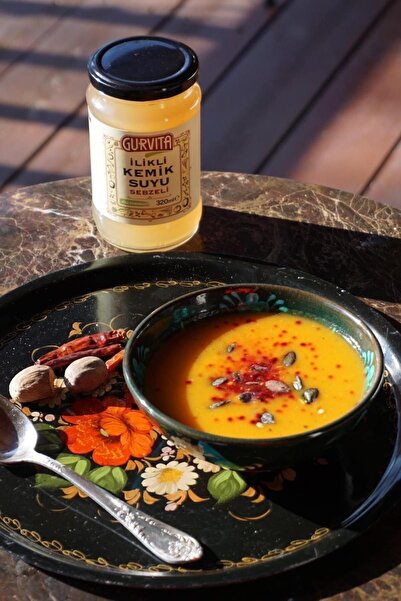 Gurvita Jöle Kıvamında Ilikli Kemik Suyu Sebzeli 320 ml