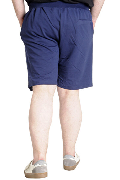 ModeXL Mode XL Büyük Beden Erkek Kapri Yandan Cep MULINE 20501 İndigo