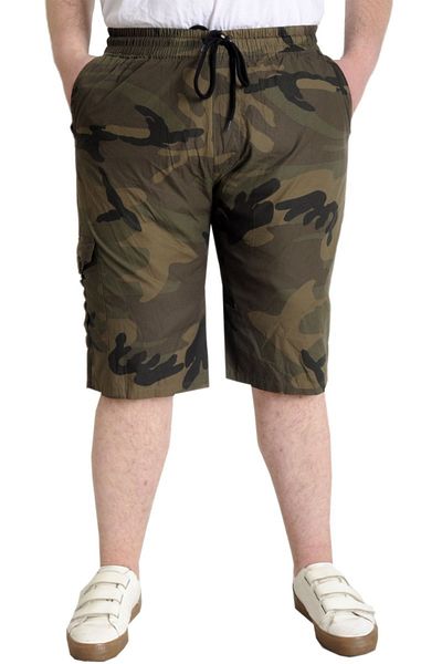 ModeXL Mode Xl Ανδρικό Σορτς Καμουφλάζ 23412 Χακί