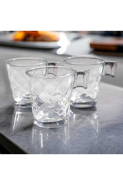 Glass In Love Espresso Cup 6 Pieces 90cc 3M300007-2