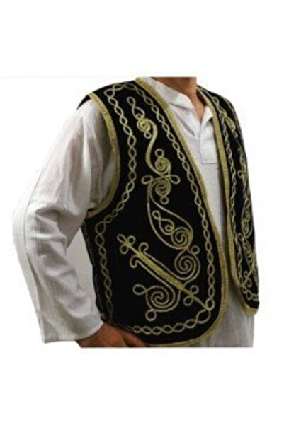 beyzade kostüm Erkek Siyah Yöresel Yelek