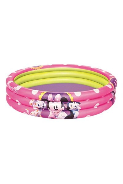 BESTWAY Kız Çocuk Pembe 152 X 30 Cm 3 Halkalı Çocuk Havuzu (91066)