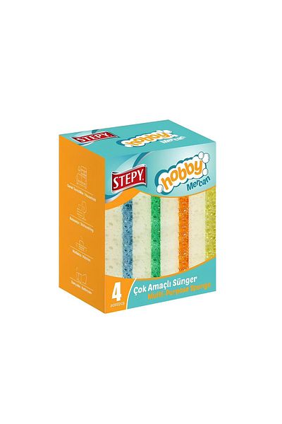 STEPY Multi-PURPOSE SPONGE 4 PIECES