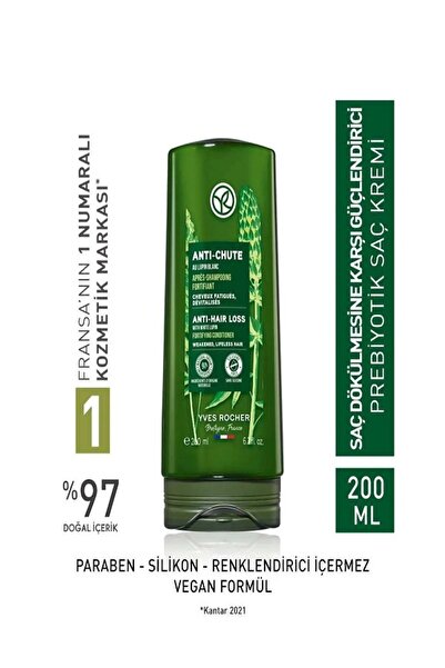 Yves Rocher Prebiyotik Saç Kremi - Saç Dökülmesine Karşı / Anti-Chute Güçlend...