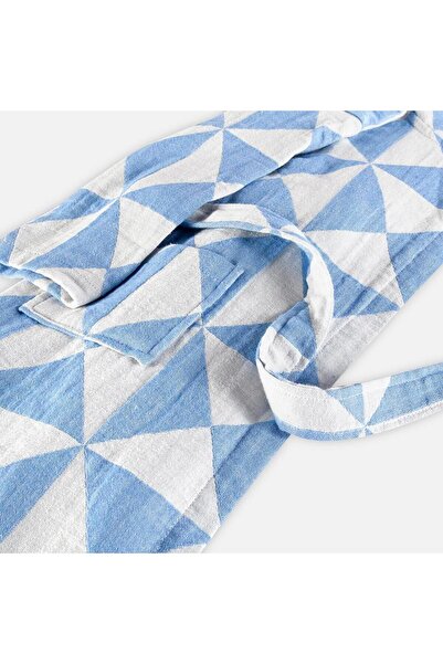 Miespiga Halat de baie de plajă Peshtemal pentru copii cu model piramidal