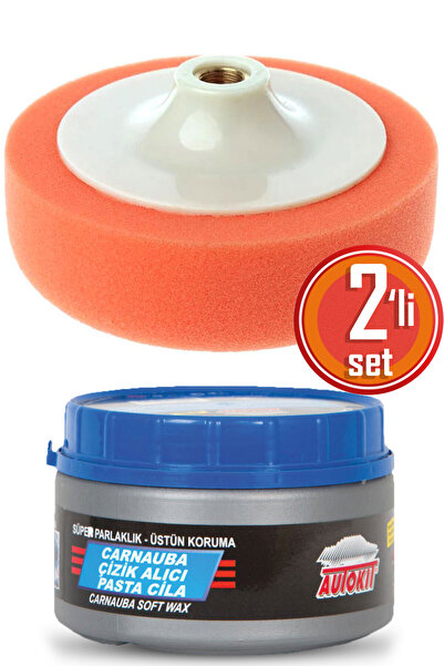 Telvesse Araba Çizik Giderici Pasta Cila Partlatma Süngeri Seti Çizik Alıcı Carnauba Oto Araç Parlatıcı