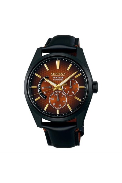 Seiko 1 Presage Sharp Edged Series Kabuki-inspired Limited Erkek Kol Saati Sp...