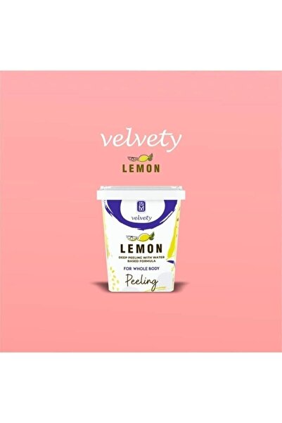 IDM VELVETY Concept Velvety Lemon Body Peelıng / Vücut Peelingi 400 ml