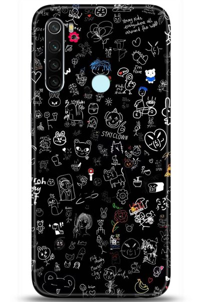 adveksiyon حافظة هاتف Xiaomi Redmi Note 8 مطبوعة بدقة HD - مؤسسة متتبع 5143