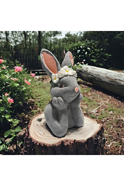 Umay Project Tavşan Obje Minyatür Polyester Heykel - Bebek / Çocuk / Genç Oda...