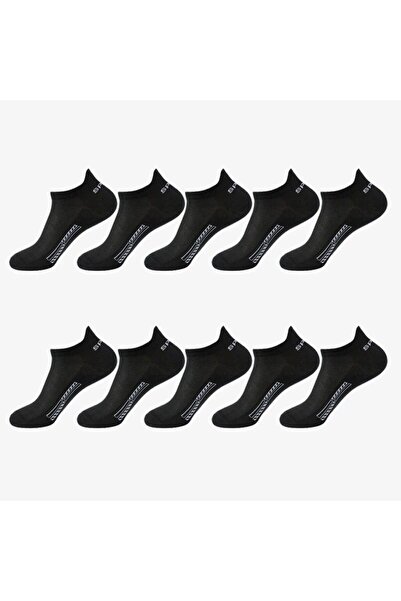 çorapmanya 10 Çift Erkek Yüksek Kalite Pamuk Spor Patik Çorap