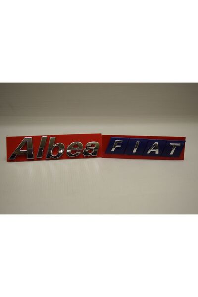 NURPAR Bagaj Kapağı Albea ve Fiat Yazısı Takımı