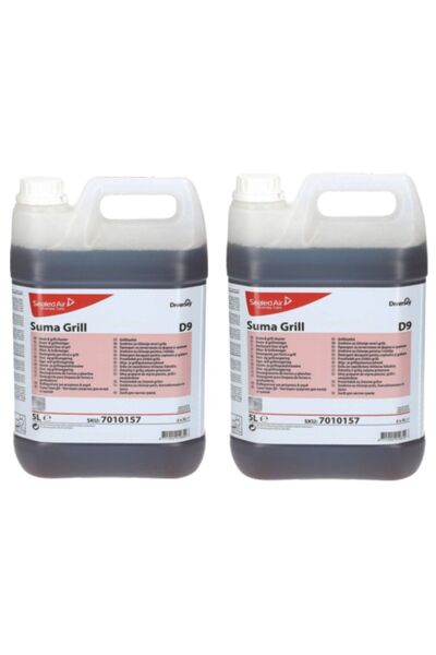 Diversey Suma Grill D9 Fırın Ve Izgara Temizleme Maddesi 2 X 5 L