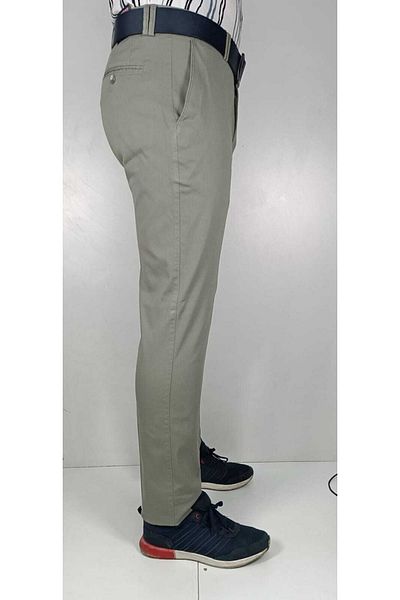 Bomonti Men's Oversize Stretchy Cotton Trousers