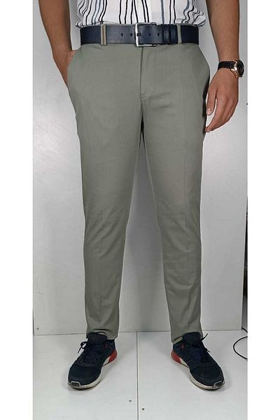 Bomonti Men's Oversize Stretchy Cotton Trousers