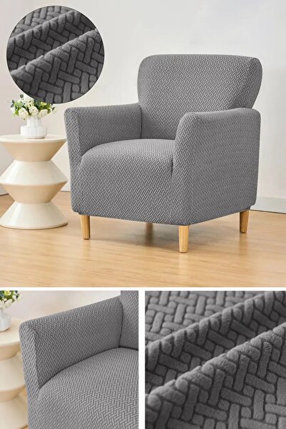 AKYOL HOME Husa pentru scaun cu model de răchită marca Berjer - Calitate lava...