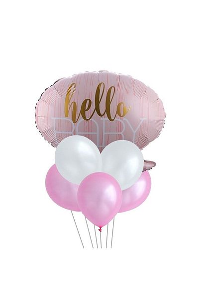 DÜVENCİ TİCARET ÇITIPITISTORE Welcome Baby & Baby Shower Party Balloon Set