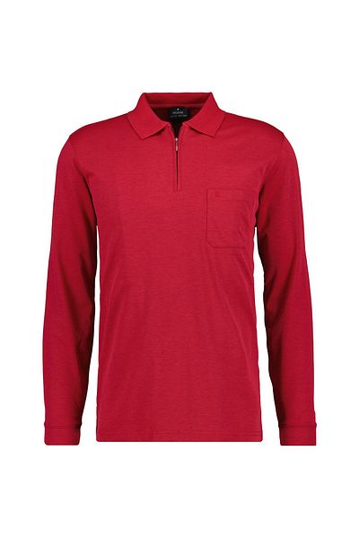 Ragman Poloshirt Langarm mit Polokragen
