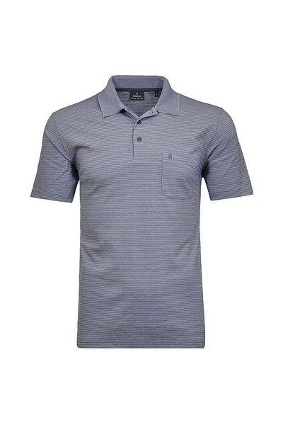 Ragman Poloshirt Kurzarmshirt mit Polokragen