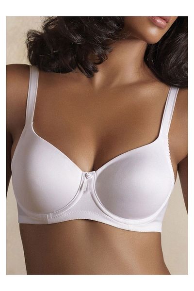 Yeni İnci White Trendless Underwire Minimizer Bra - Women's Gathering Underwear