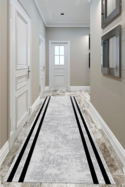 aymira home Dekoratif Dijital Baskılı Kaymaz Taban Yolluk
