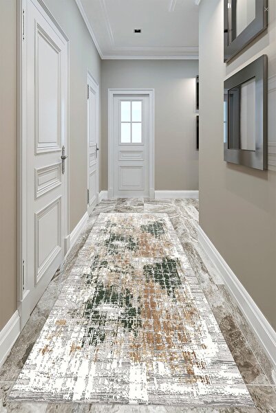 aymira home قاعدة زخرفية مطبوعة رقمية مضادة للانزلاق، قابلة للغسل، قماش مخملي...