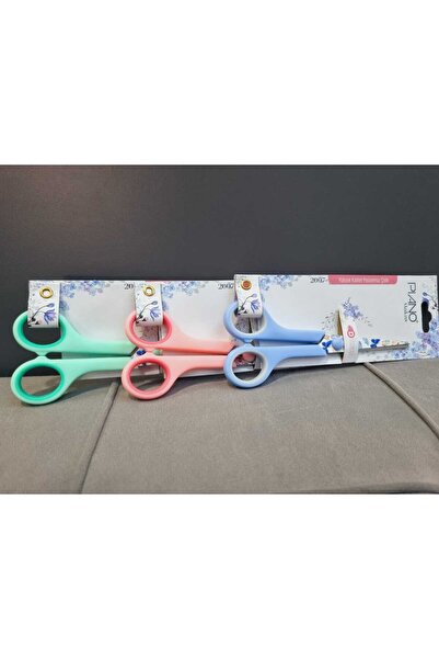 Lider MAGNESİA 6.5 Blue Steel Patterned Scissors - Stainless