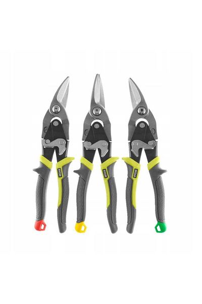 Ryobi Rhas3Pc Bodywork Shears Set 3 Pieces 5132006054