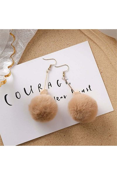 So Much Accesories So-much Women's Design Soft Plush Earrings