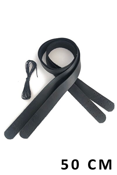 alfa tasarım atölyesi Hakiki Deri Dikilebilir Çanta Sapı (çift/50 Cm)