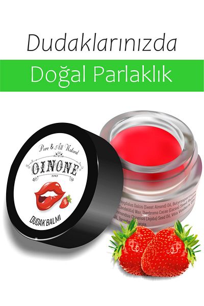 Oinone Moisturizing Lip Care Cream Strawberry (Lip Protector)