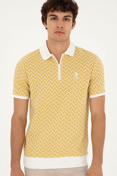U.S. Polo Assn. Ανδρικό T-Shirt Ecru - 1827905